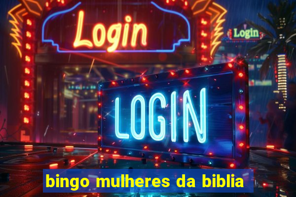 bingo mulheres da biblia